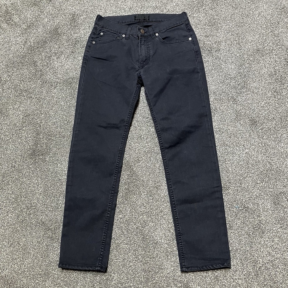 Acne Studios Sz 30x27 Ace Ups Black Slim Fit Denim Jeans